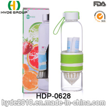 600 ml Beliebte BPA FREI Glas Obst Infuser Wasserflasche (HDP-0628)